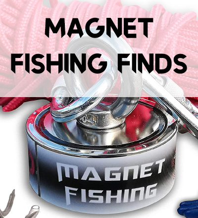 Magnet fishing finds